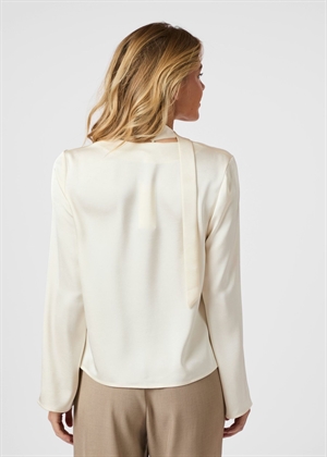 Susanna heavy sateen bluse Pearl Neo Noir 